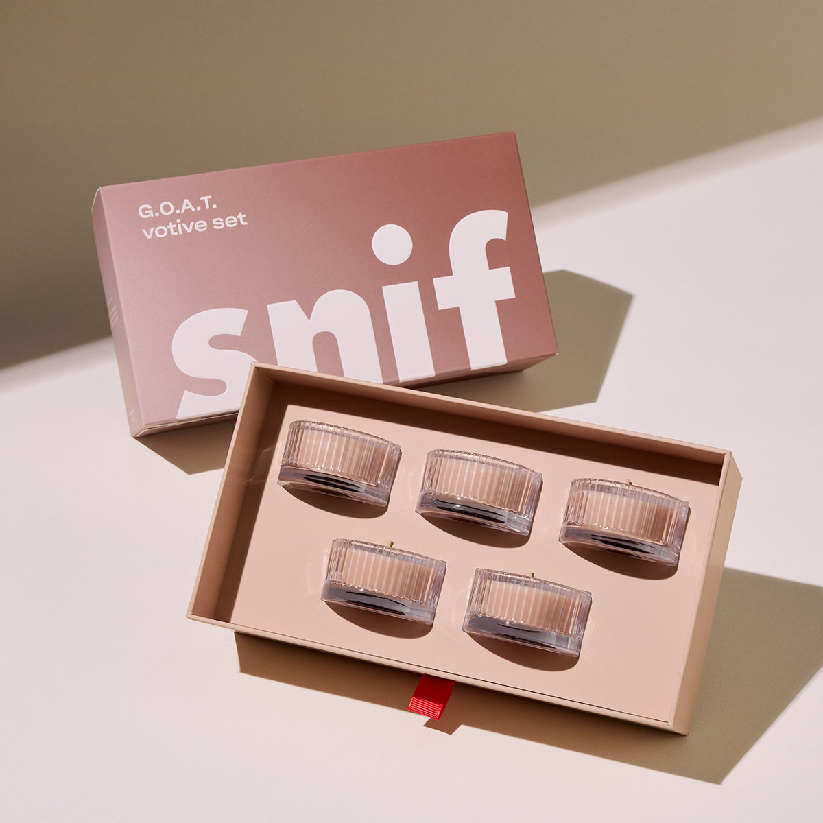 G.O.A.T Candle Votive Set | Tea Light Candles | Snif