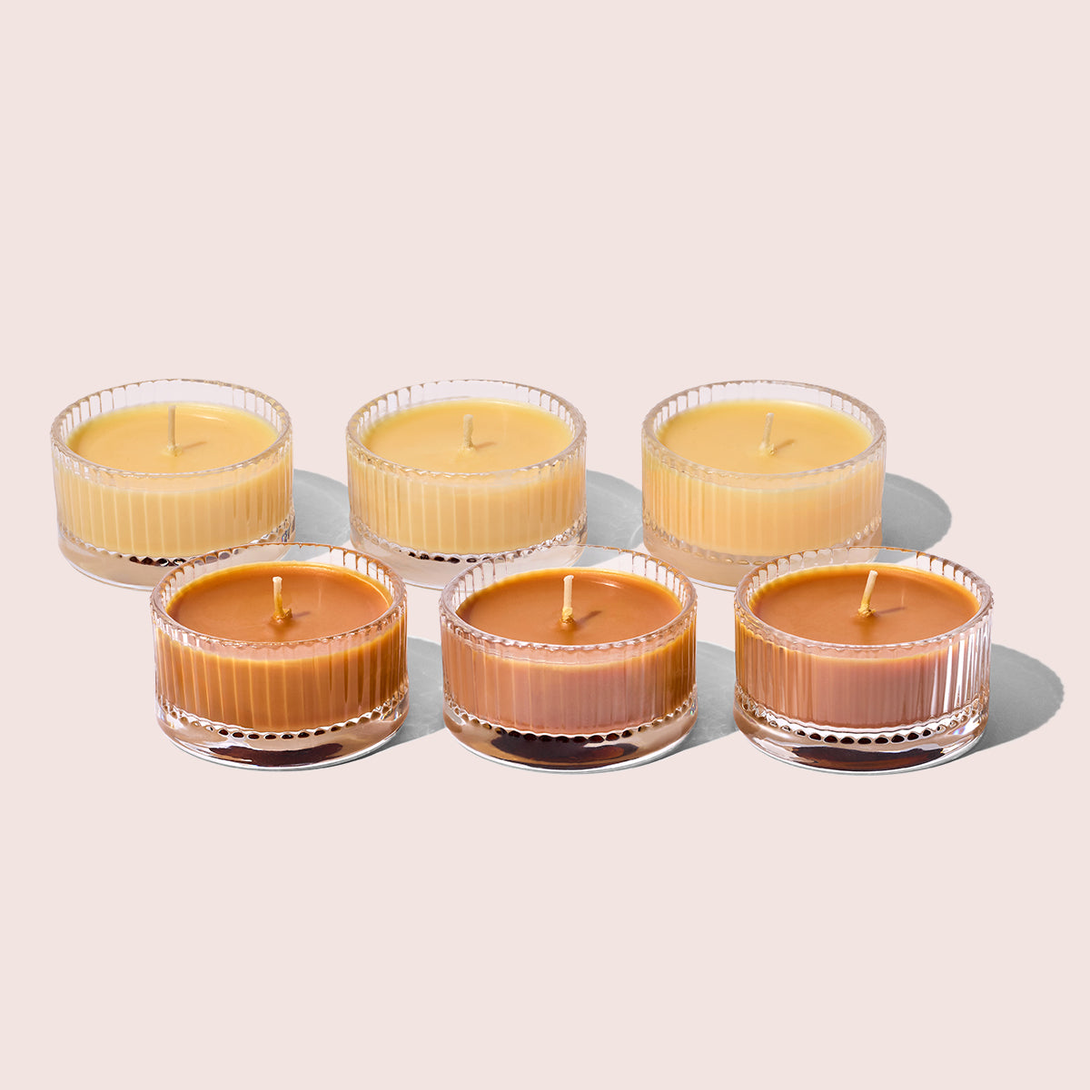 Harvest Votive Set Bundle | Pumpkin and Apple Candle Set | Snif