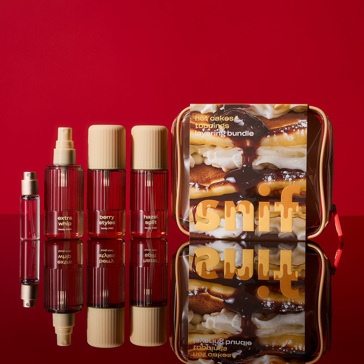 10 ml fragrance + (3) 2.5 oz body mists