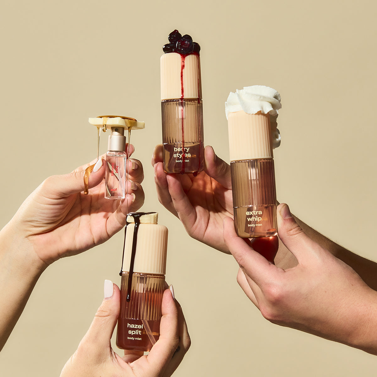 10 ml fragrance + (3) 2.5 oz body mists