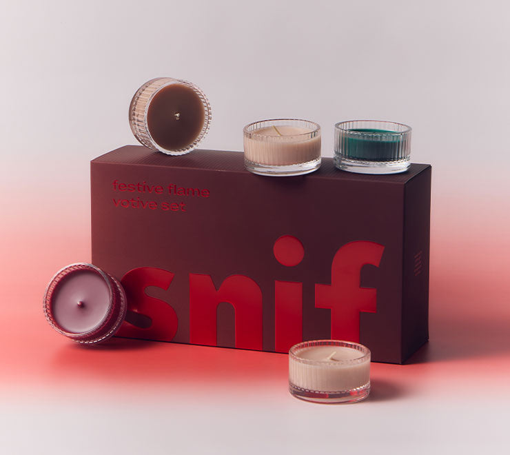Festive Flame Votive Set