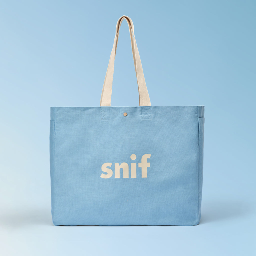 Haul It All Tote | 100% Cotton Oversized Bag | Snif