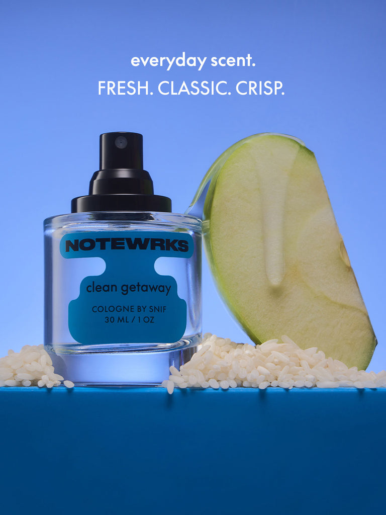 AFB Follow your nose 香水 50ml Clean Getaway | Musk Cologne | NOTEWRKS by Snif