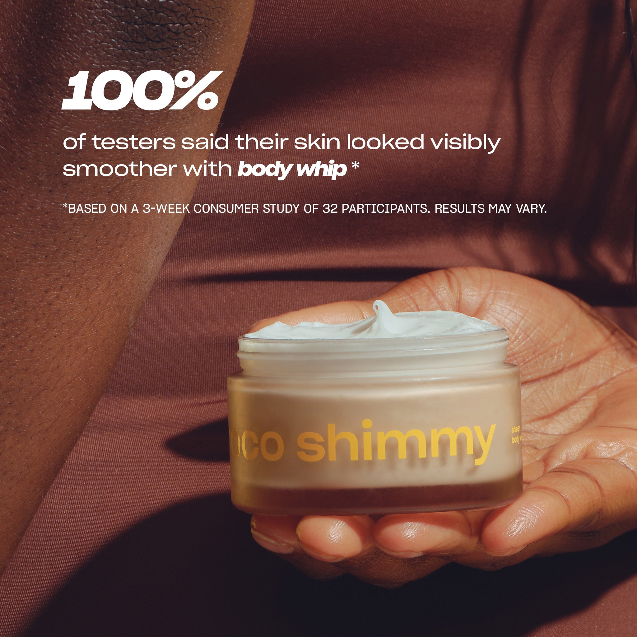 Coco Shimmy Body Whip | Non-Toxic Dermatologist-Tested Body Cream