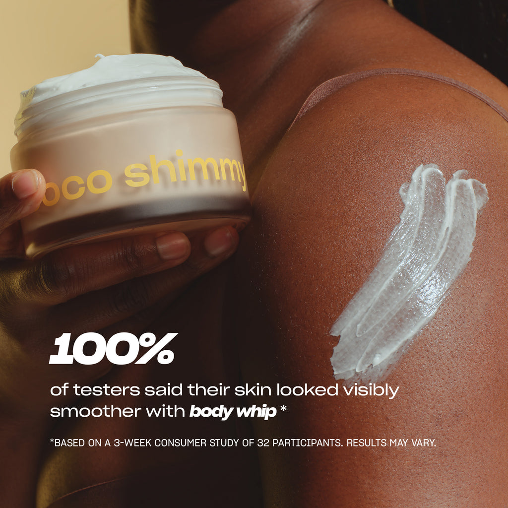 Coco Shimmy Body Whip | Non-Toxic Dermatologist-Tested Body Cream | Snif