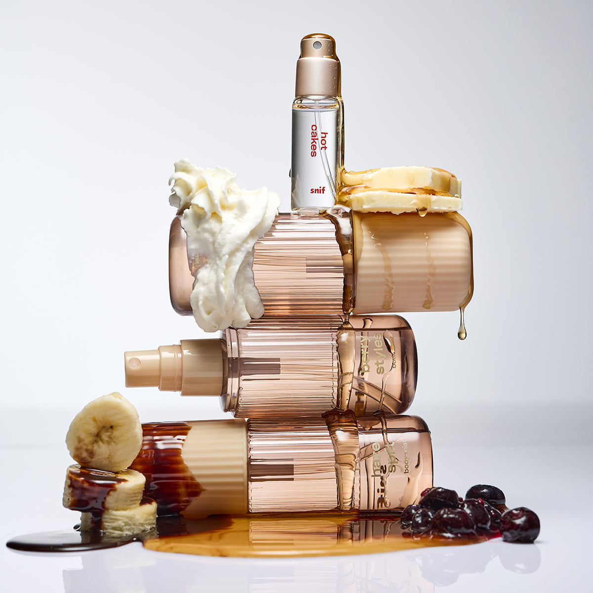 Snif | Hot Cakes + Toppings Layering Bundle | Pancake Perfume