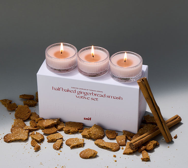 Half Baked Gingerbread Smash Votive Set