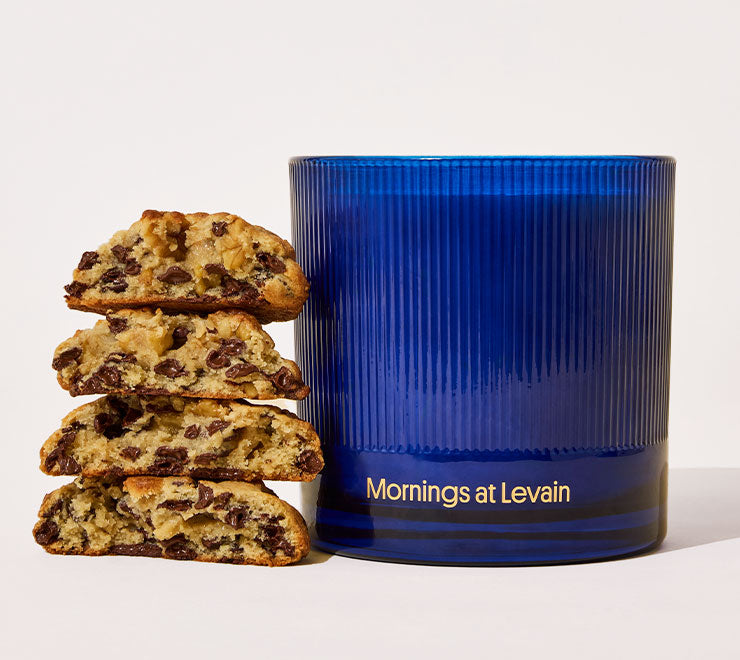 Mornings at Levain Candle
