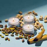 (3) votive candles