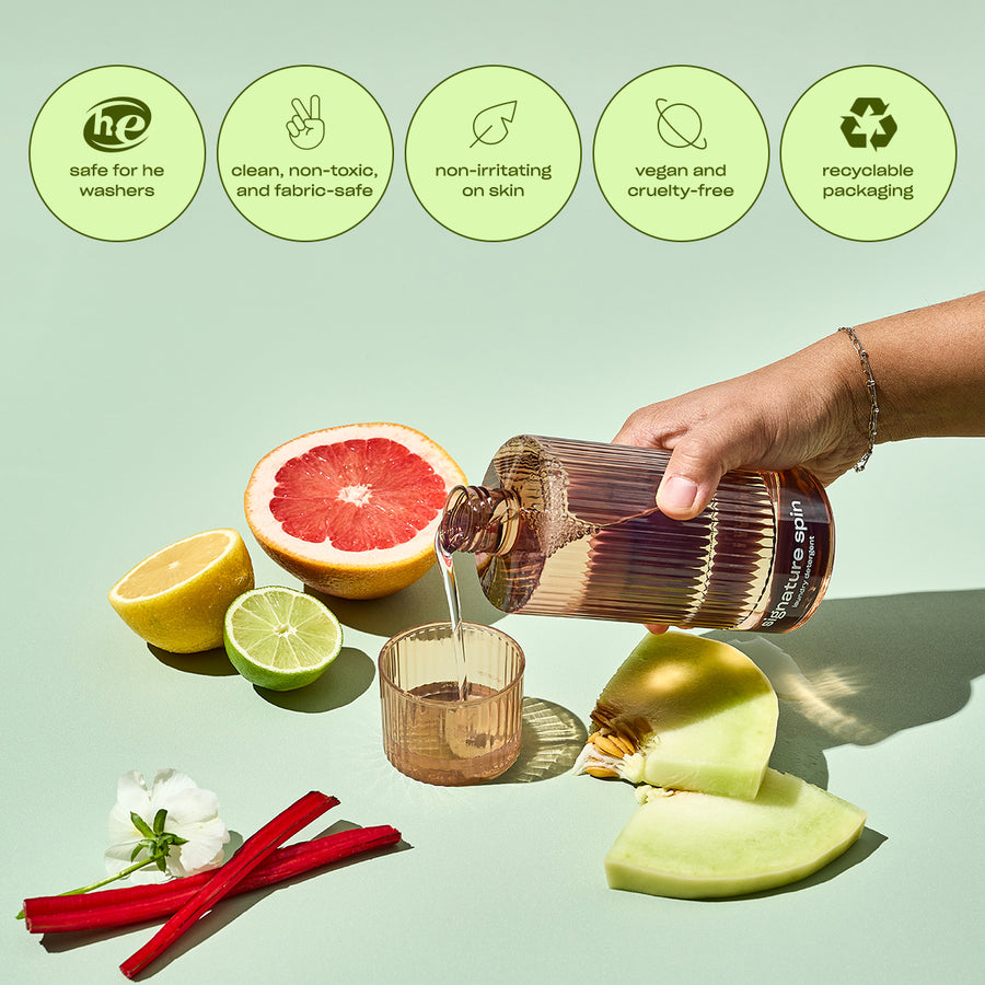 SIGNATURE SPIN - FRESH CITRUS SCENTED LAUNDRY DETERGENT