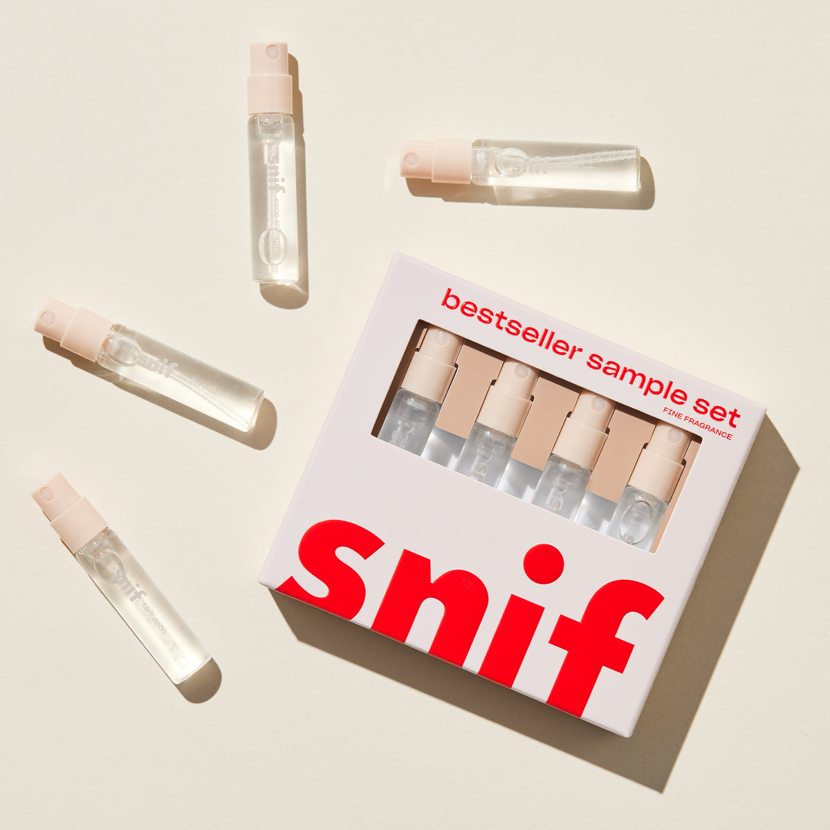 (4) 2 ml fragrance samples