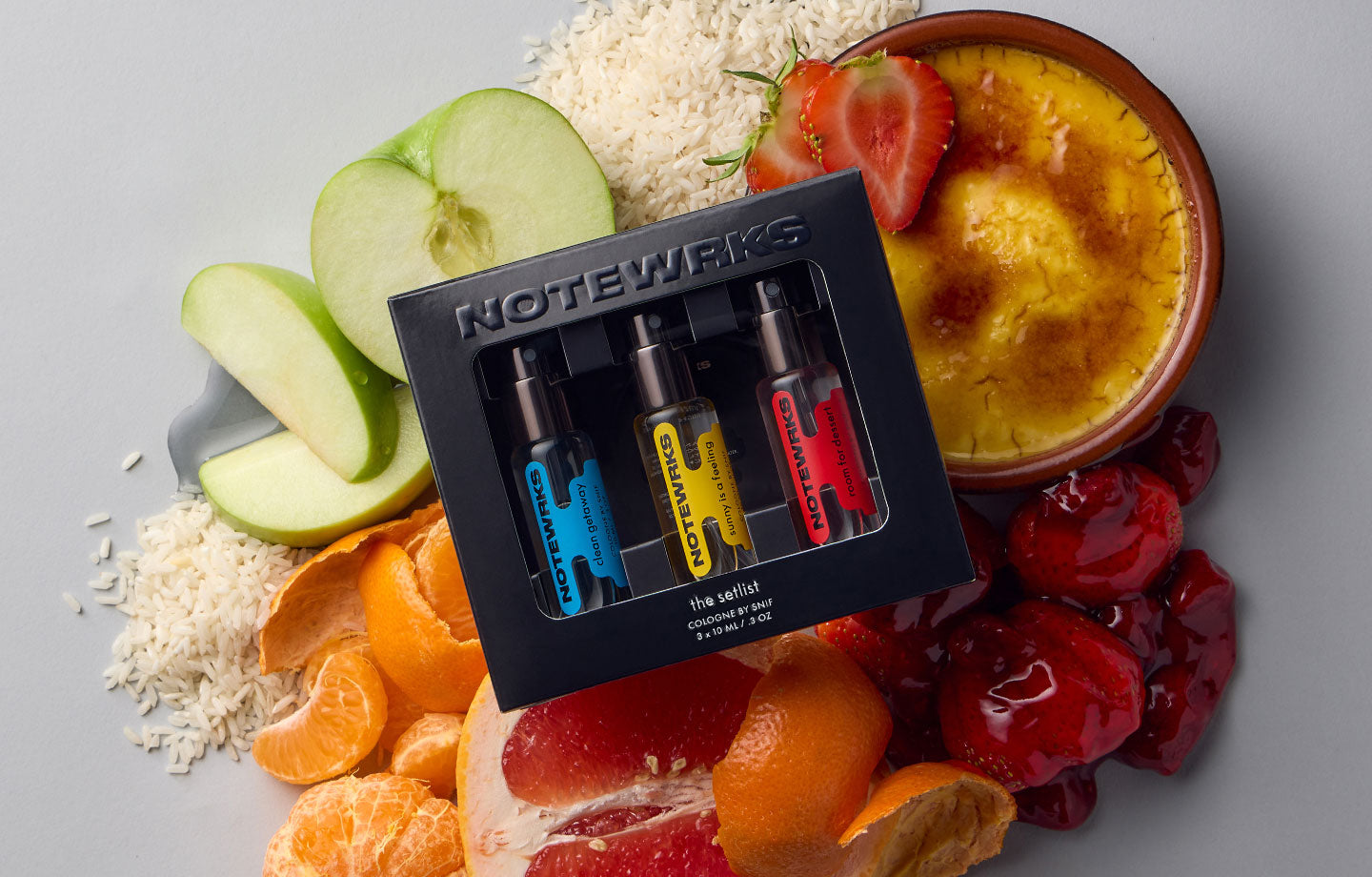 The Setlist Mini Bundle | Travel-Size Cologne | Notewrks by Snif