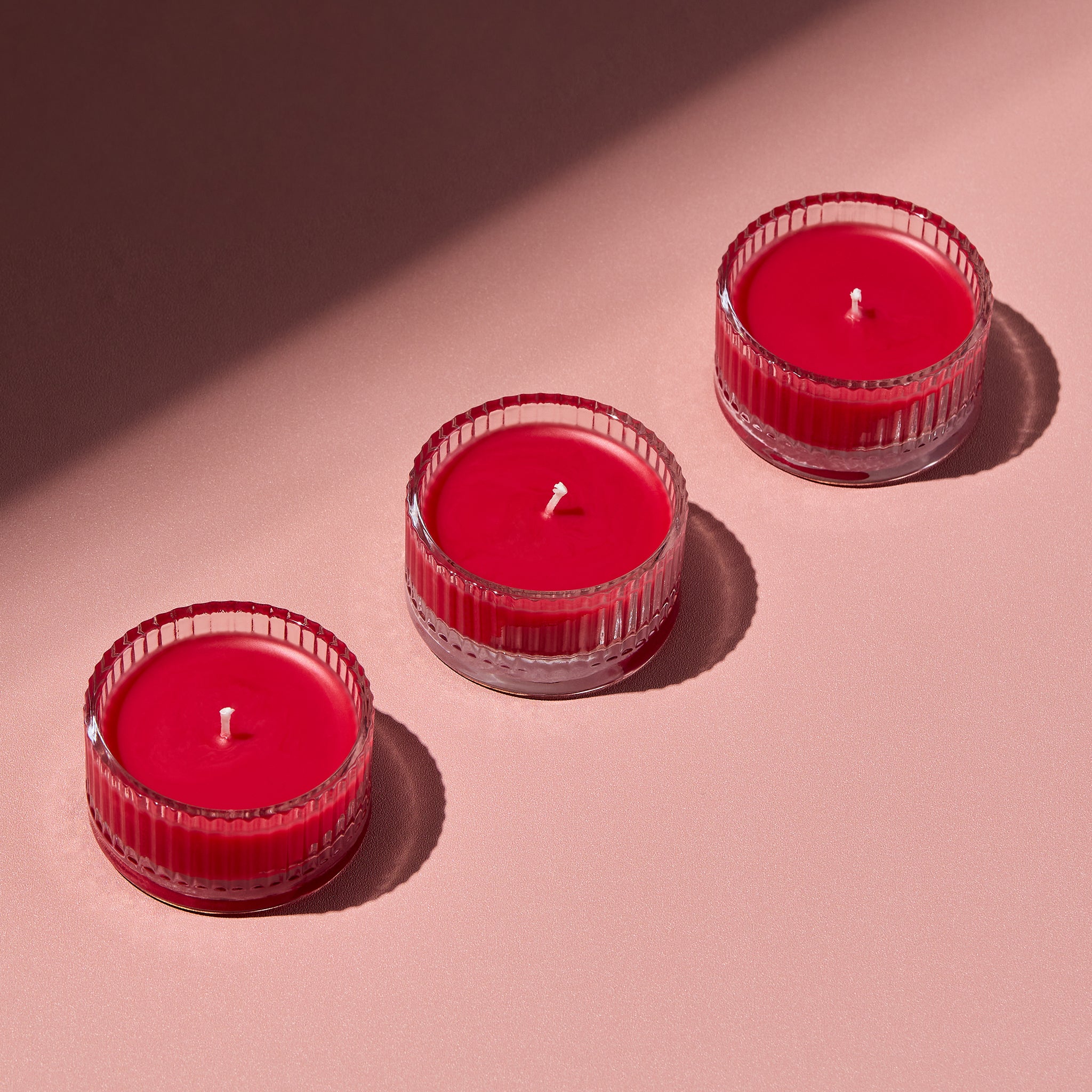 Snif | Chocolate Strawberry Votive Set| Non-Toxic, Vegan Candles