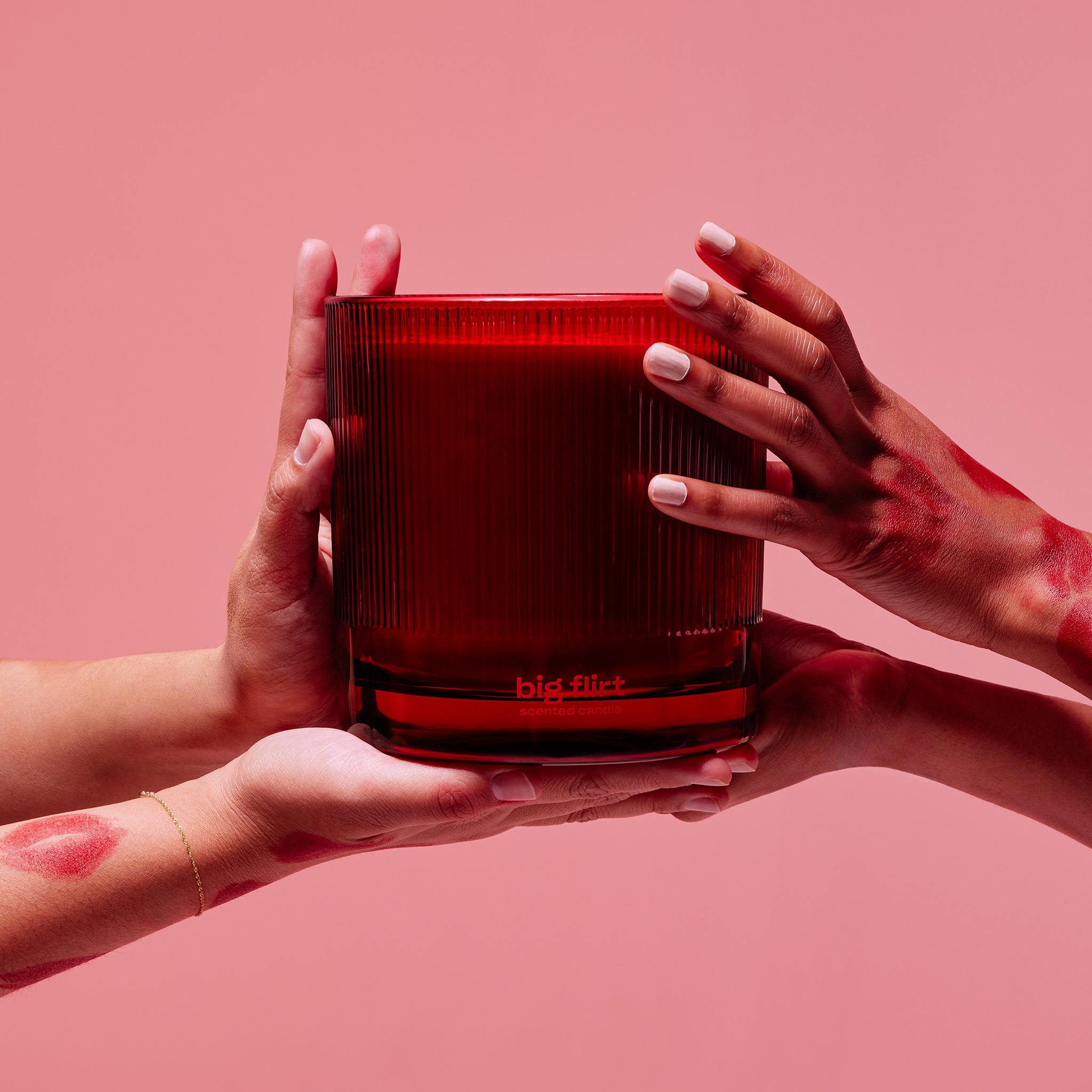 Big Flirt | Chocolate and Strawberry Candle | Snif