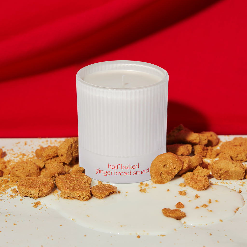 Half Baked Gingerbread Smash Candle