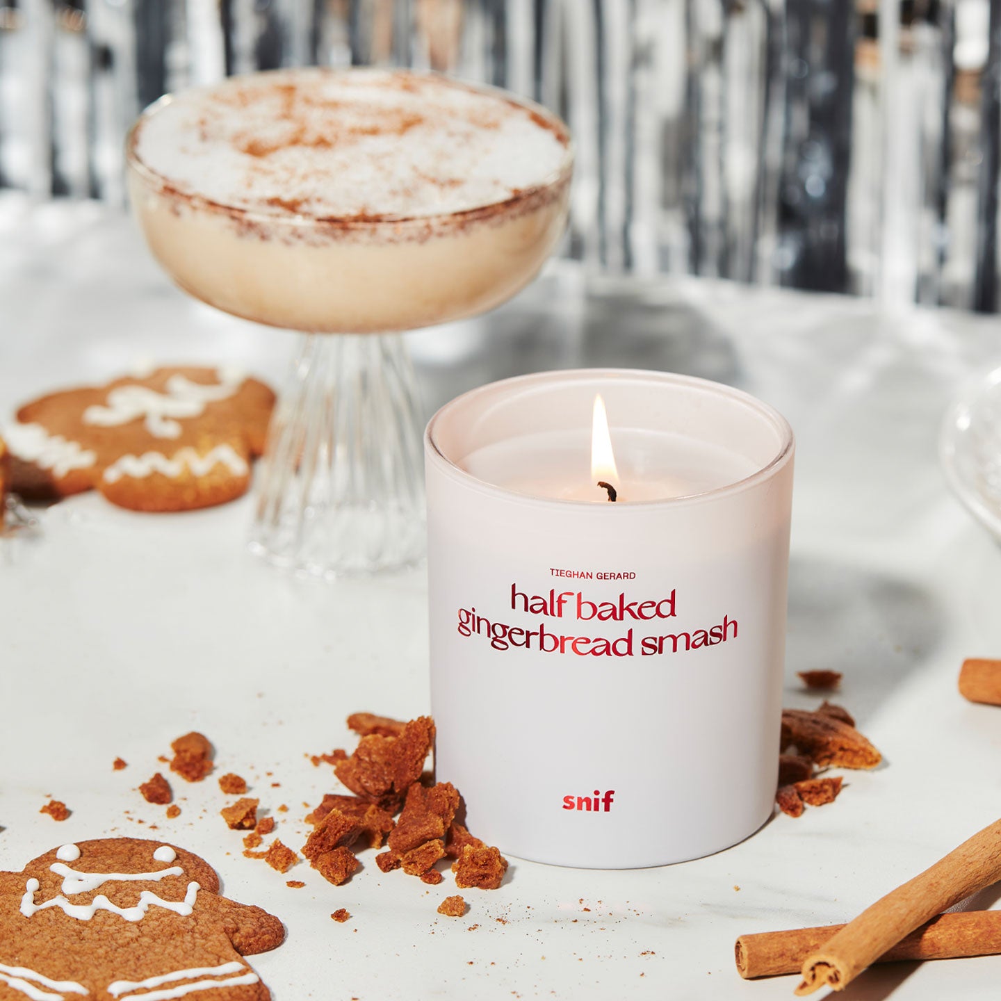 Festive Feeling: Make Your Own - Scented Candle Kit, gingerbread