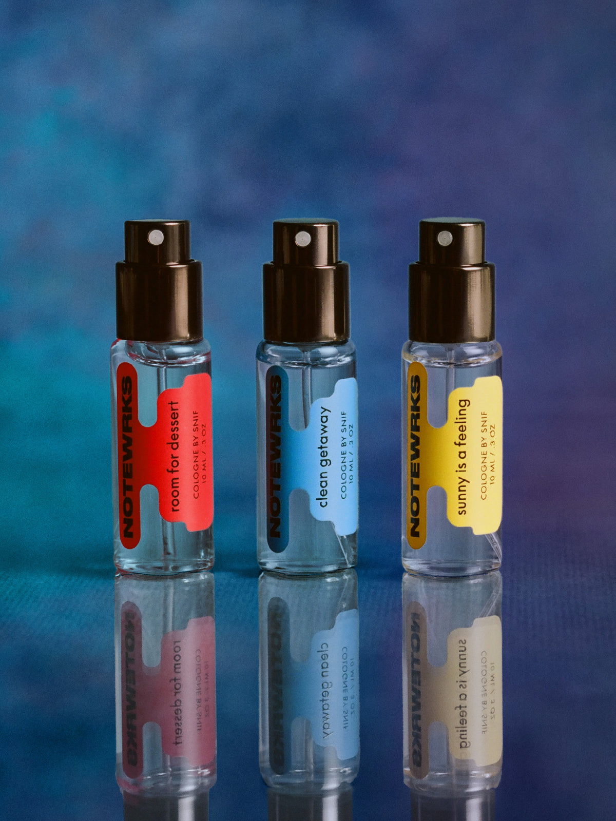 The Setlist Mini Bundle | Travel-Size Cologne | Notewrks by Snif