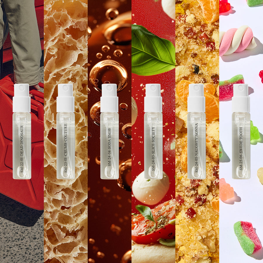 (6) 2 ml fragrance samples