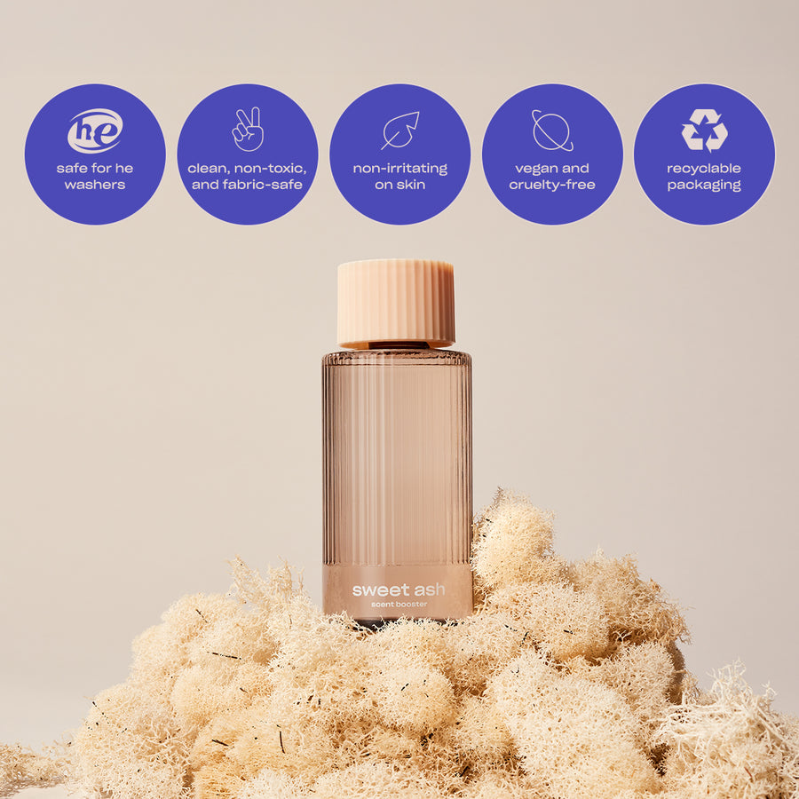 SWEET ASH - TONKA AND JUNIPER SCENTED LAUNDRY SCENT BOOSTER