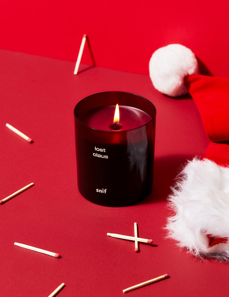 Lost Claus Scented Candle Holiday Candles Snif